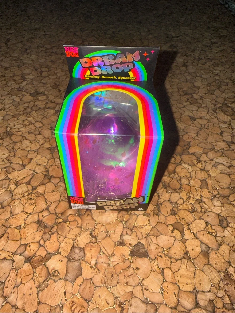 Authentic Needoh Dream Drop Squishy in purple